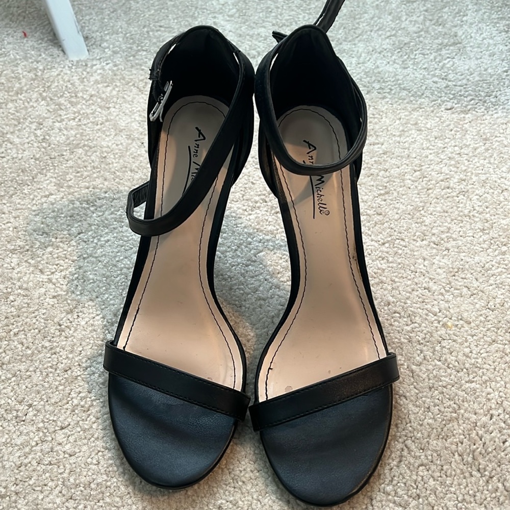 Black heels